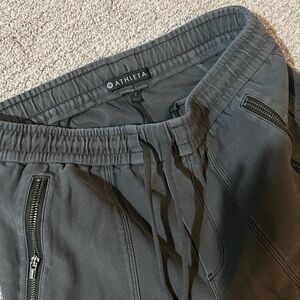 Athleta Gray Track Pants